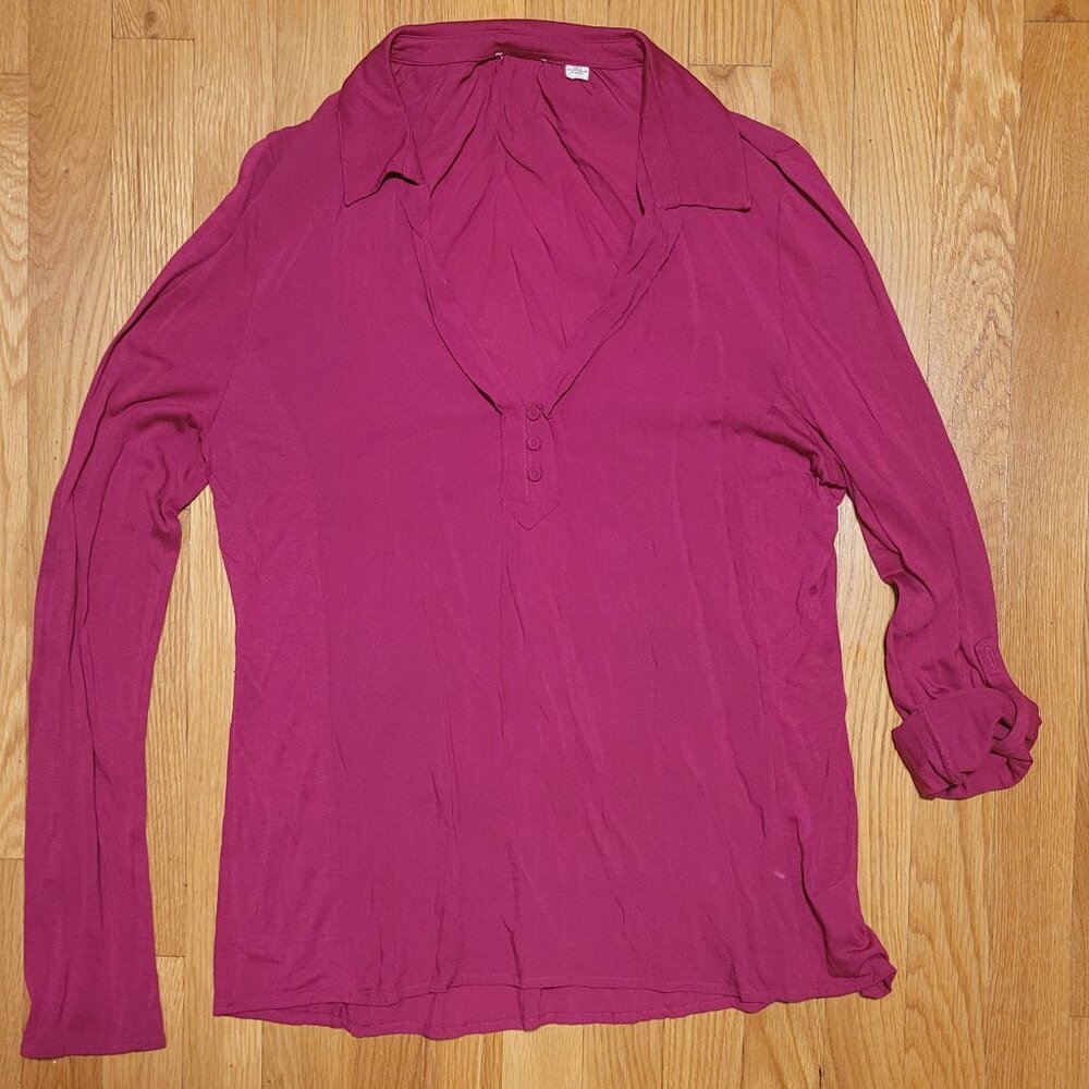 Pink Anthropologie top
